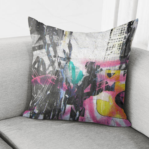 Image of Graffiti Grunge Pillow Cover