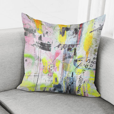 Image of Graffiti Graphic Pillow Cover