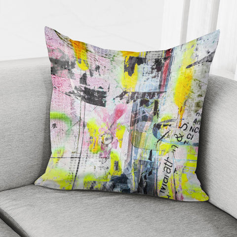 Image of Graffiti Graphic Pillow Cover