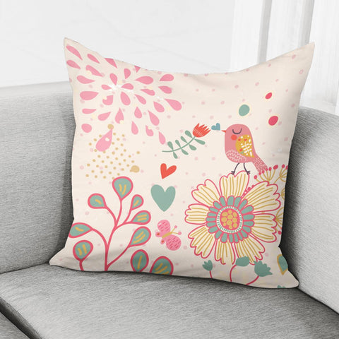 Image of Bird Pillow Cover