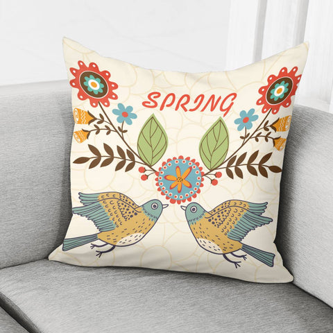 Image of Bird Pillow Cover