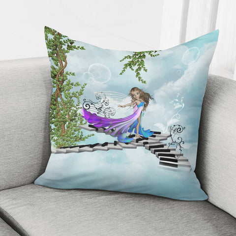 Image of Dancing On A Piano Pillow Cover