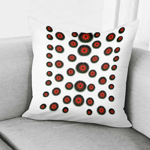 Image of Candy And Decorative Blobs Pillow Cover