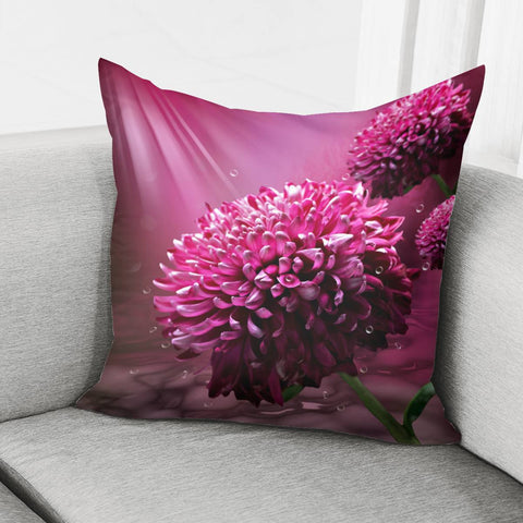 Image of Majestic Flowers Pillow Cover