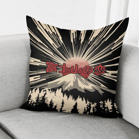 Image of Mount Fuji Pillow Cover