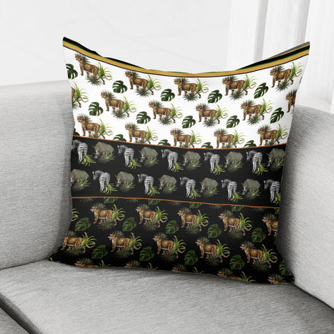 Image of African Animals Pillow Cover