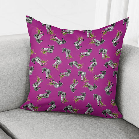 Image of Zebra Pattern Pillow Cover