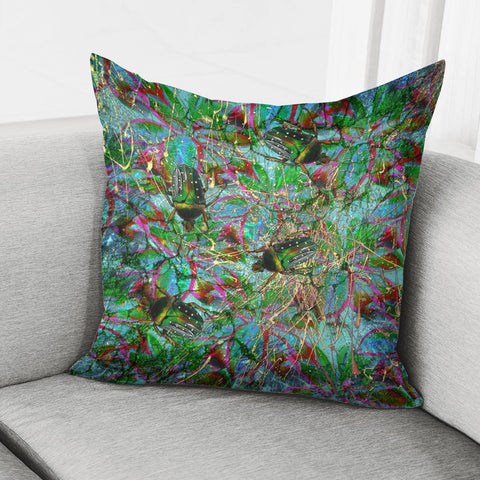 Image of Wandering Beetles Pillow Cover