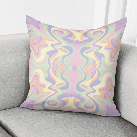 Image of Abstract Pastel Colors Pillow Cover