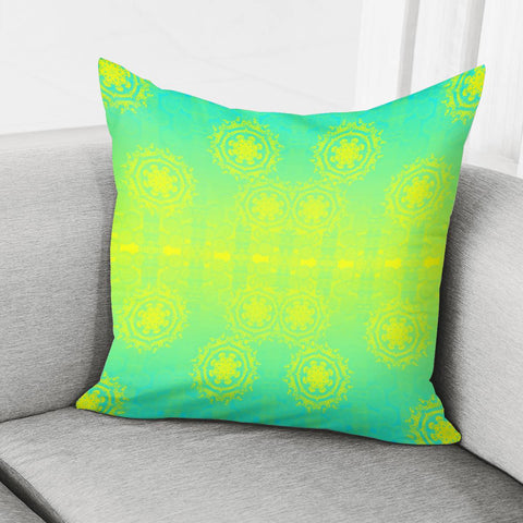 Image of Blue Pillow Cover