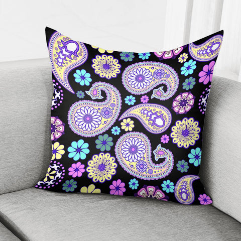 Image of Paisley Pattern Pillow Cover