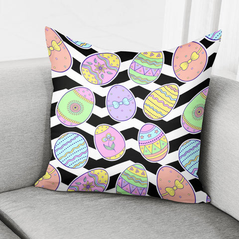 Image of Easter Eggs Pillow Cover