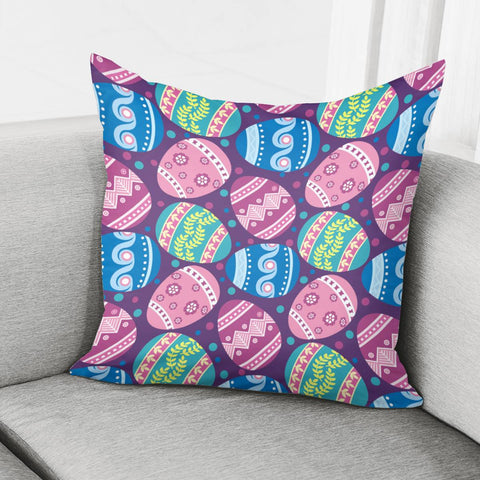 Image of Easter Eggs Pillow Cover