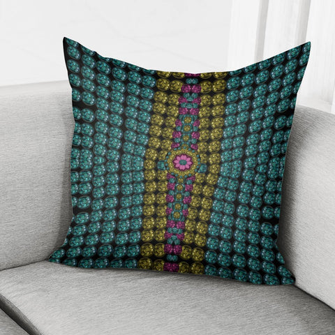 Image of Glass Balls And Flower Sunshine Pillow Cover