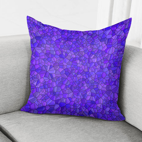 Image of Sapphires And Amethysts Pillow Cover