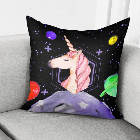 Image of Unicorn And The Universe Pillow Cover