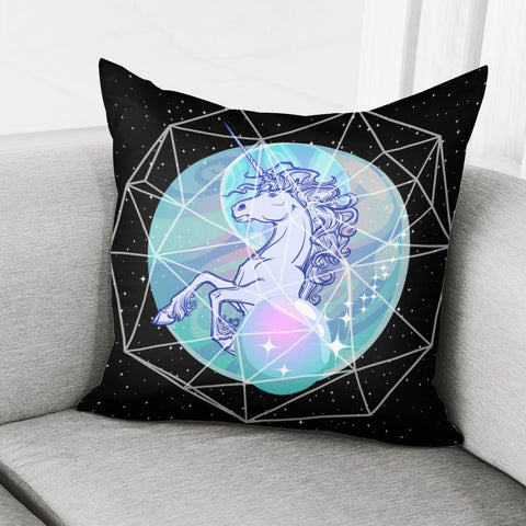 Image of Unicorn And Universe Pillow Cover