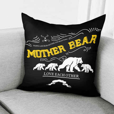 Image of Animal Mother Pillow Cover