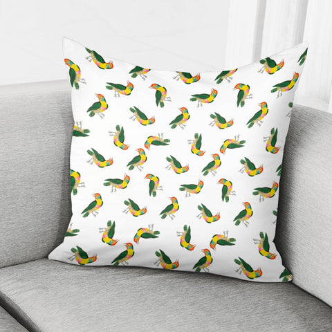 Image of Beautiful Vintage Birds Pillow Cover