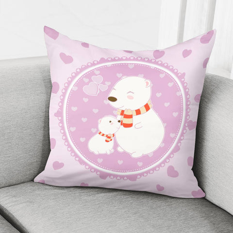 Image of Animal Mother Pillow Cover