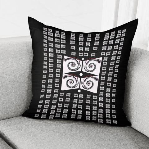 Image of Eye-Catching Ornate Art Pillow Cover