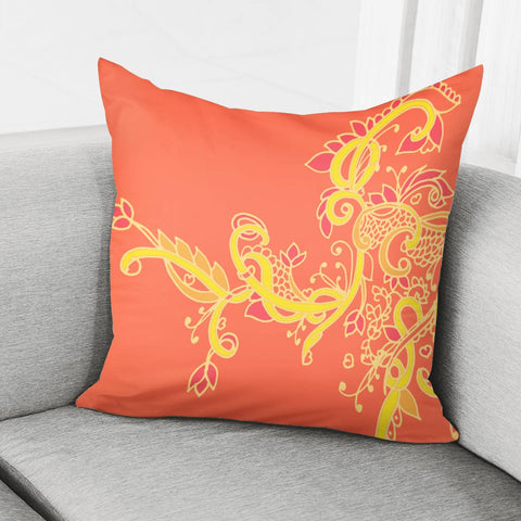 Image of Orange Pillow Cover