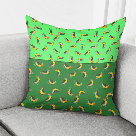 Image of Beautiful Vintage Birds Pillow Cover