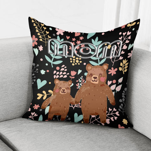 Image of Animal Mother Pillow Cover