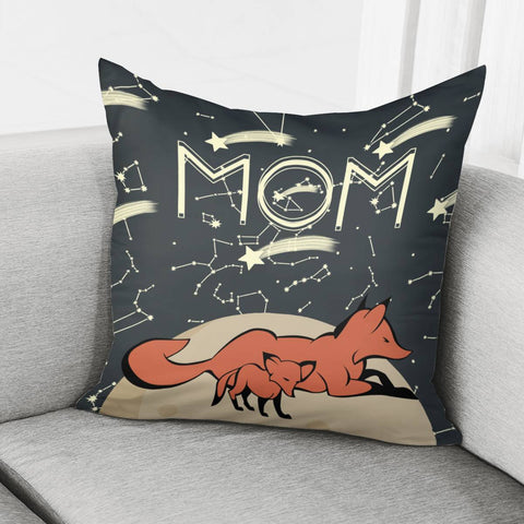 Image of Animal Mother Pillow Cover