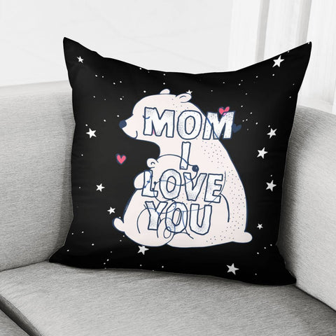 Image of Animal Mother Pillow Cover