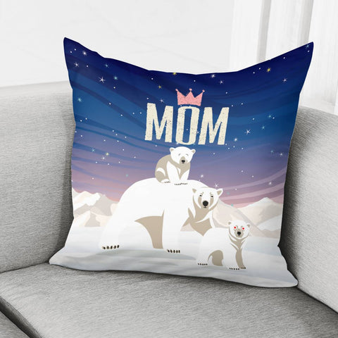 Image of Animal Mother Pillow Cover