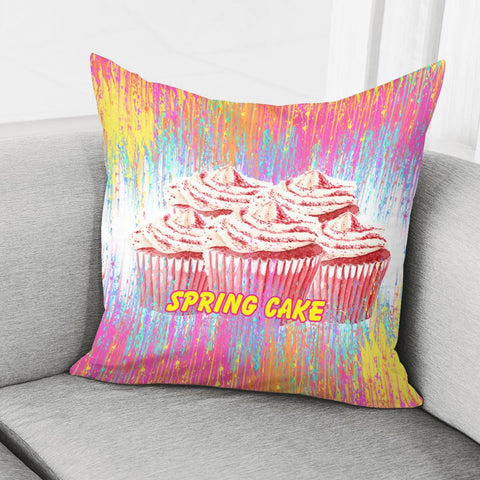 Image of Spring Cake Pillow Cover