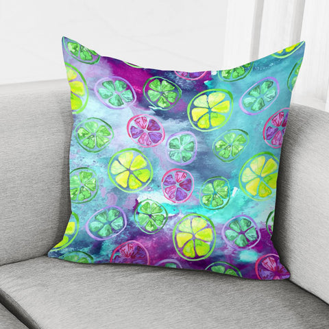 Image of Spring Lemon Pillow Cover