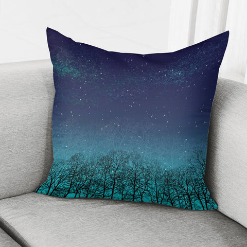 Image of Blue Night Pillow Cover