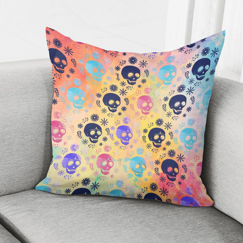 Image of Spring Color Smudge Pillow Cover