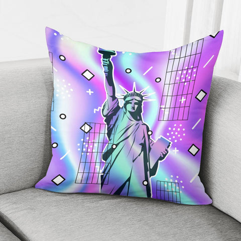 Image of Statue Of Liberty Pillow Cover