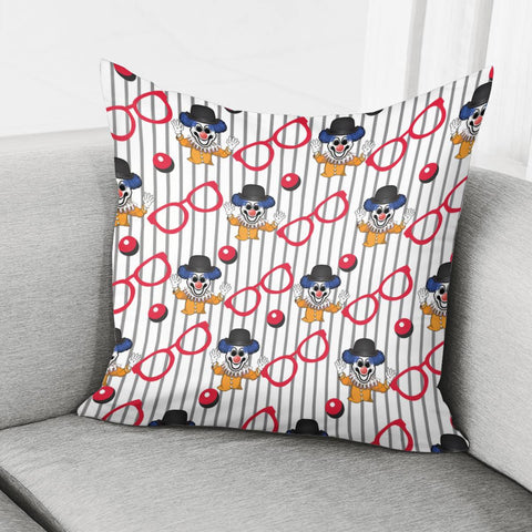 Image of Creative Clown Pillow Cover