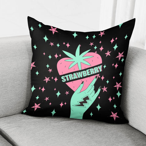 Image of Strawberry Pillow Cover