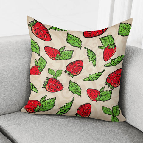 Image of Strawberry Pillow Cover