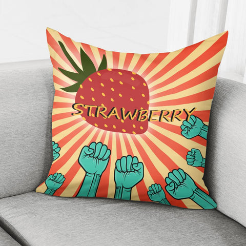 Image of Strawberry Pillow Cover