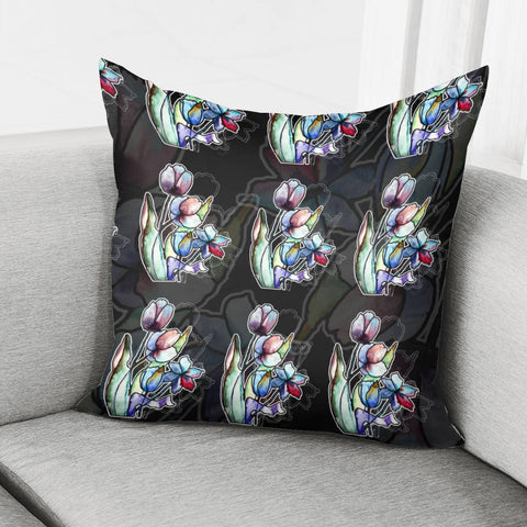 Image of Di00135Flower Pillow Cover