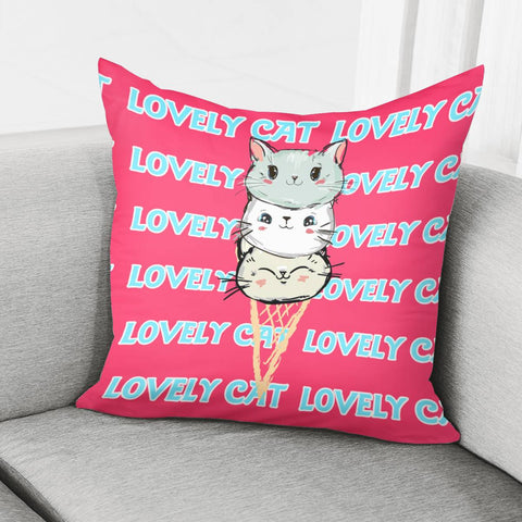 Image of Fun Cat Pillow Cover