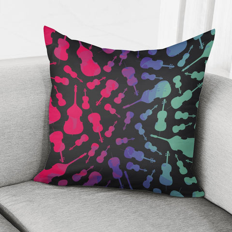 Image of String Instruments Pillow Cover