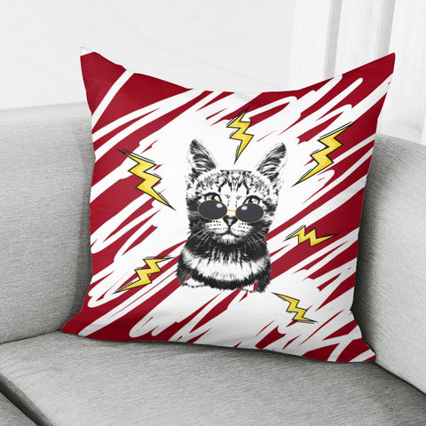 Image of Fun Cat Pillow Cover