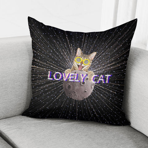 Image of Fun Cat Pillow Cover