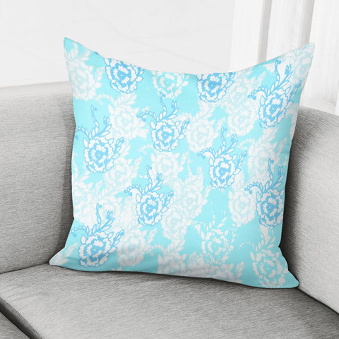 Image of Blue Pillow Cover