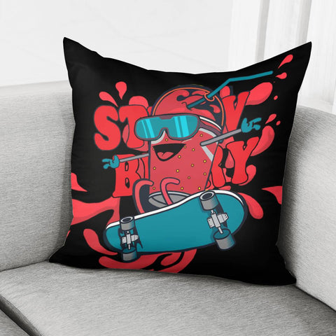 Image of Strawberry Pillow Cover