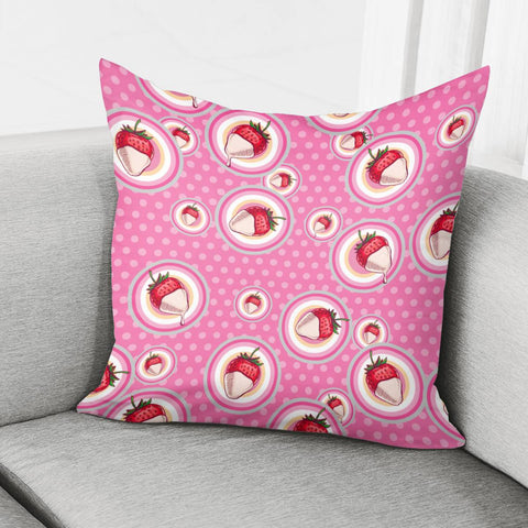 Image of Strawberry Pillow Cover