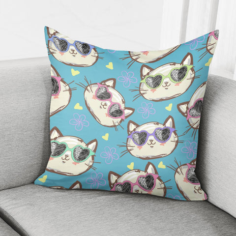 Image of Fun Cat Pillow Cover