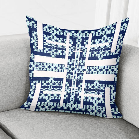 Image of Blue Pillow Cover